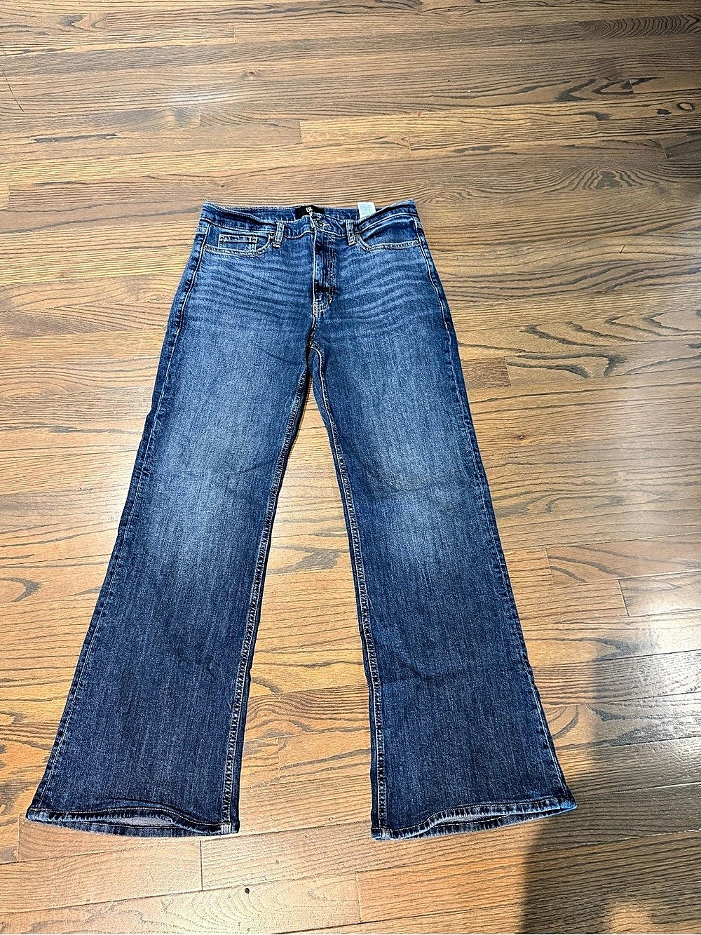 BR The Flare Jean Flare Jeans in Blue Waist 29 Like New